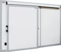 Дверной блок для холодильной камеры polair откатная дверь 3600 x2560 (80 мм) 